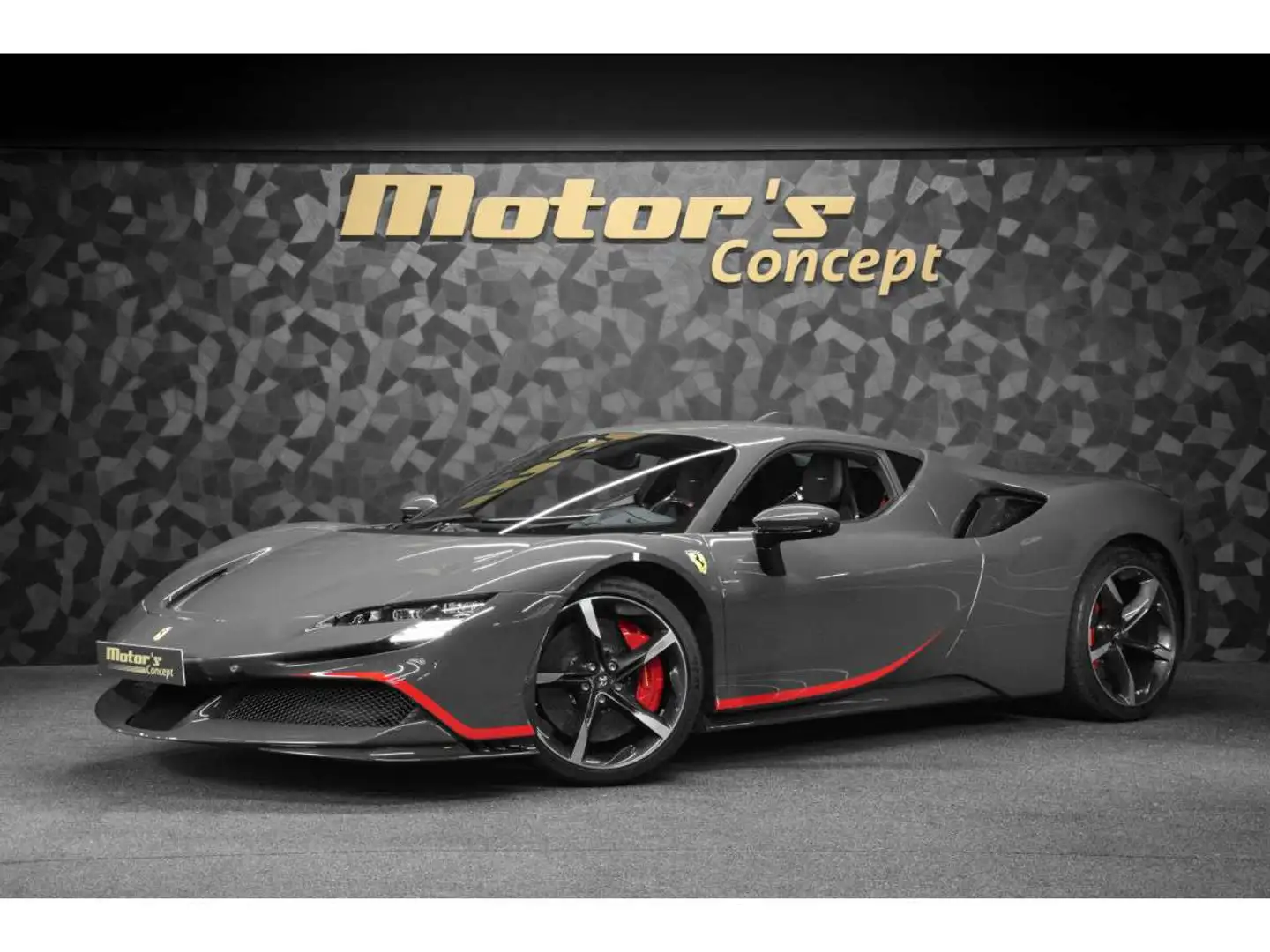 Ferrari SF90 Stradale V8 - ASSETTO FIORANO - FULL CARBON Gris - 1