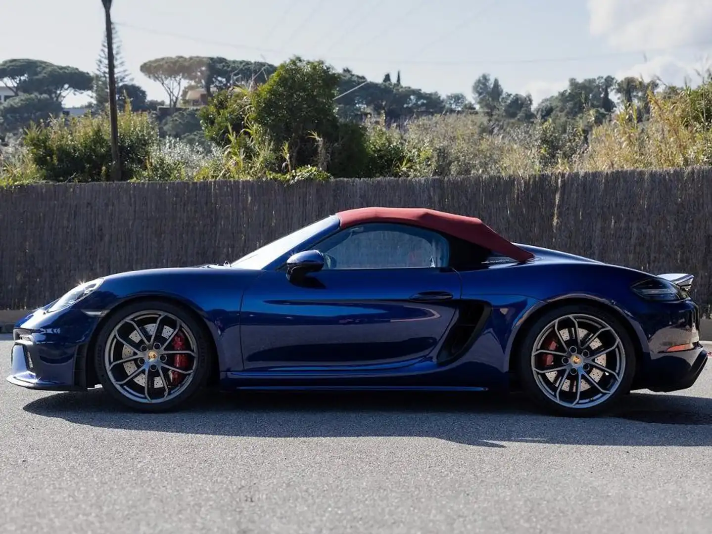 Porsche 718 Spyder 718 4.0 Spyder w Dynamic Light System Plus! Синій - 2