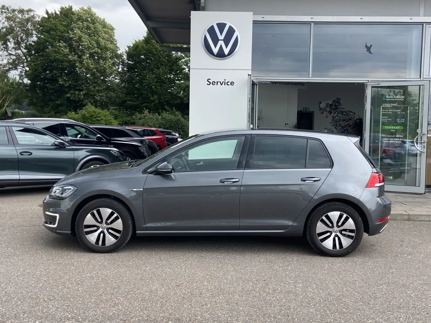 Volkswagen Golf e-GOLF COMFORTLINE WÄRMEPUMPE+NAVI+LED+CCS Grau - 2