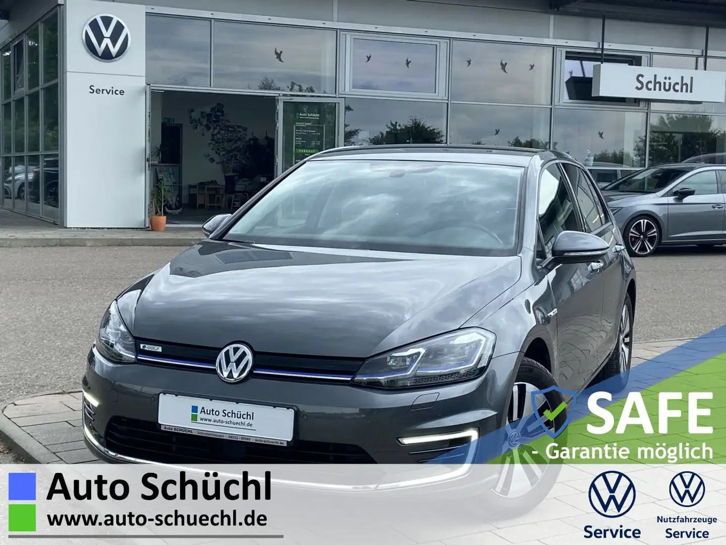 Volkswagen Golf e-GOLF COMFORTLINE WÄRMEPUMPE+NAVI+LED+CCS Grau - 1