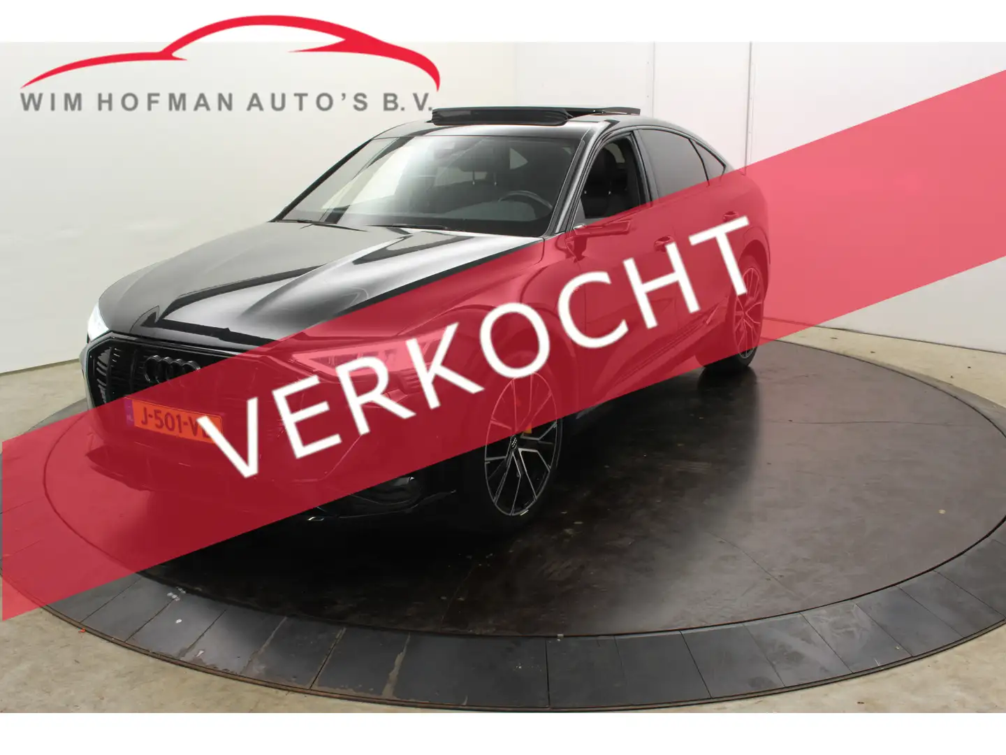 Audi e-tron Sportback 55 quattro S edition 408 PK 2xS-Line Pan Zwart - 1