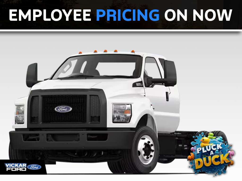 White 2026 Ford F-650 Super Duty Pickup Truck Automatic