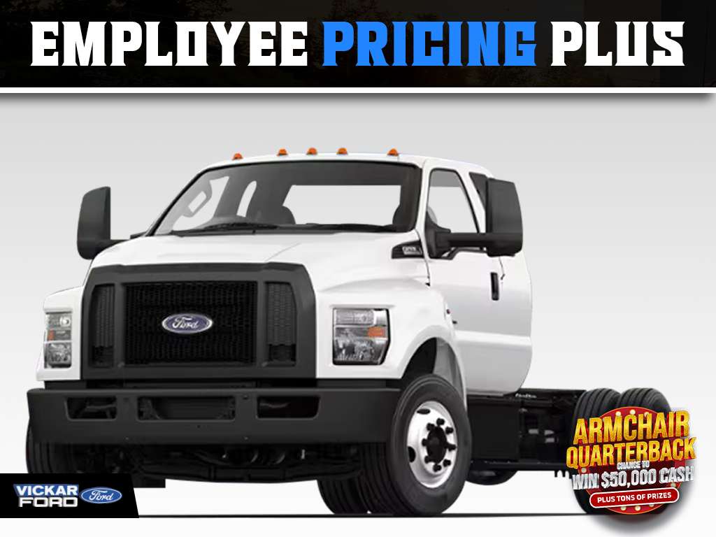 White 2026 Ford F-650 Super Duty Pickup Truck Automatic