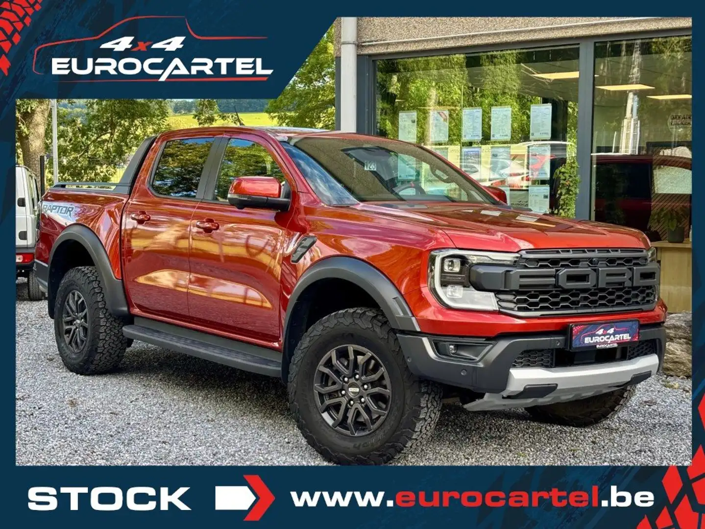 Ford Ranger Raptor 3.0 V6 292 CV | VOLET ELEC | BF | 46.900 € HTVA Orange - 1