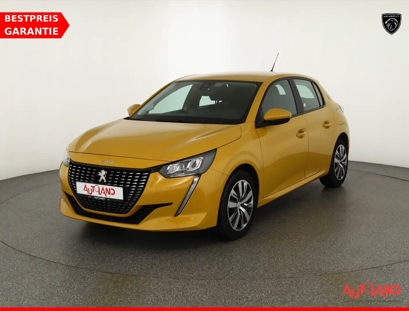 Peugeot 208 1.2 PureTech LED Navi Tempomat Geel - 1