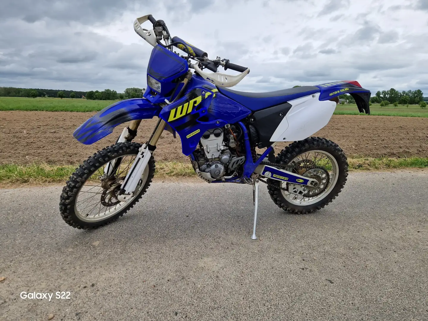 Yamaha WR 450 Kék - 1