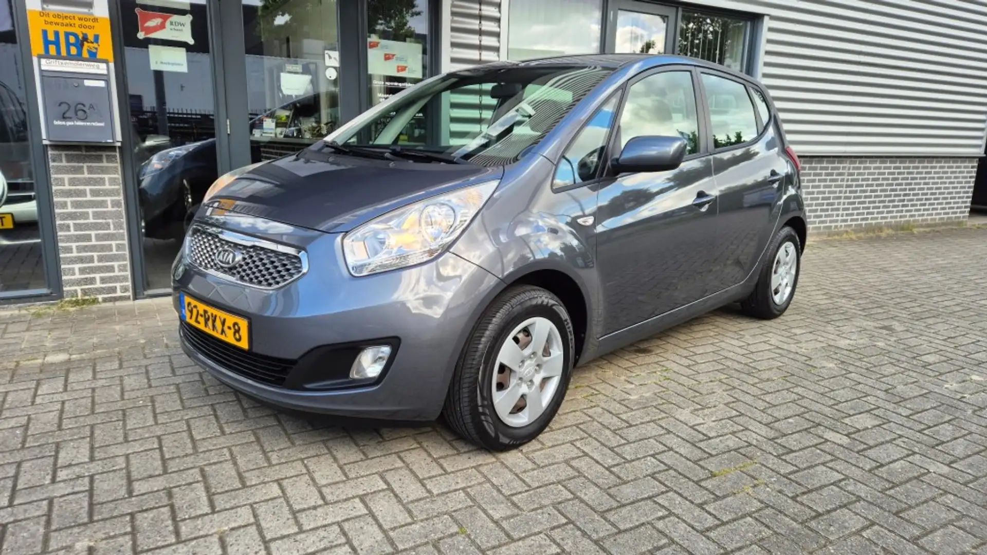 Kia Venga 1.4 CVVT AIRCO CAMERA TREKHAAK CRUISE Gris - 1