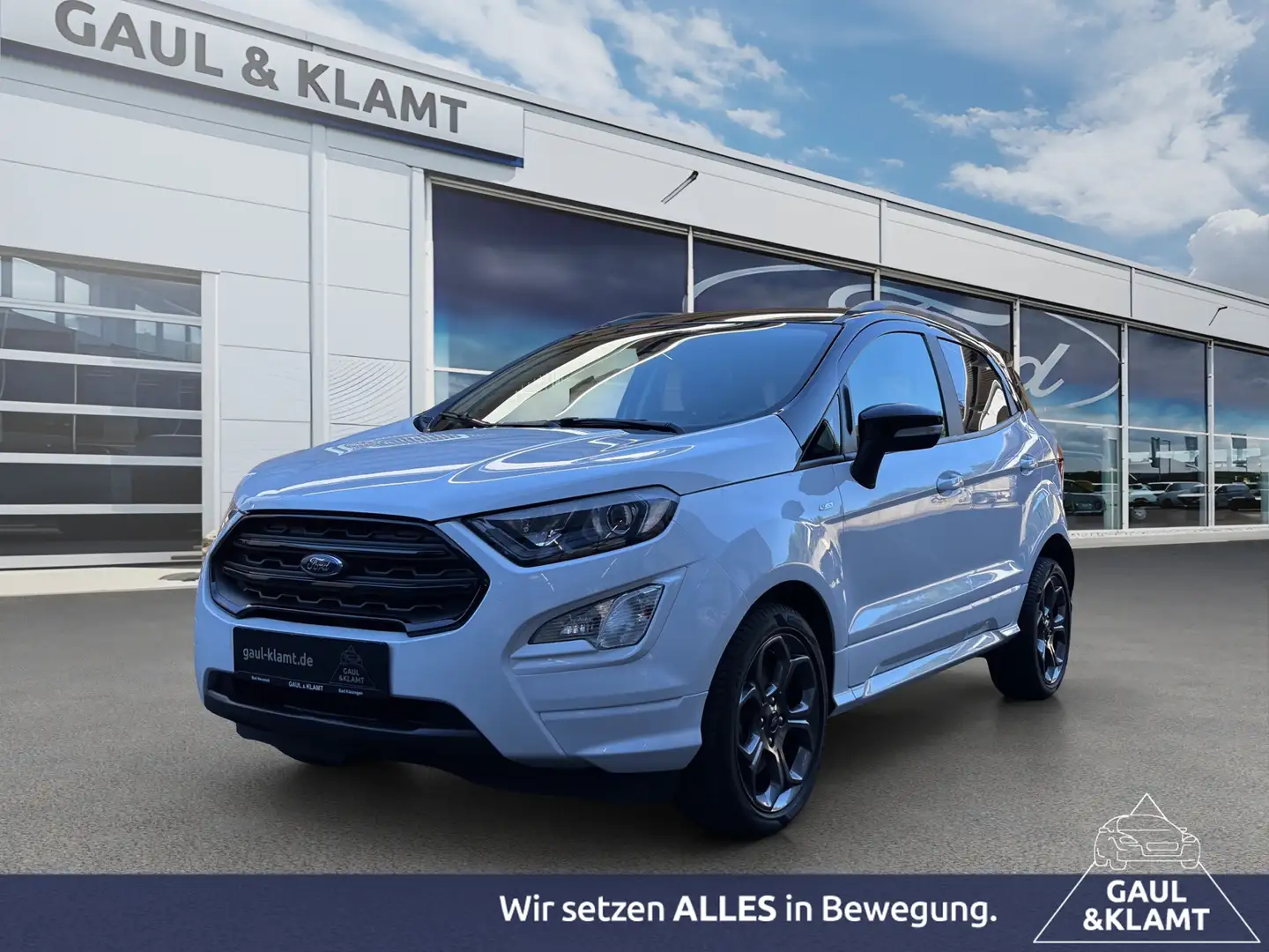 Ford EcoSport 1.0 Ecoboost ST-Line #Keyfree Weiß - 1
