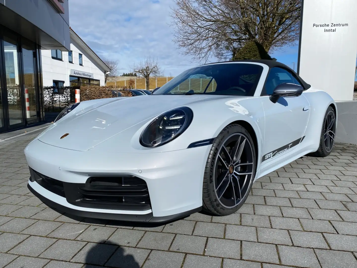 Porsche 992 (911) Carrera T Cabrio |HD-Matrix LED|Sport-Tex Pl Schwarz - 2
