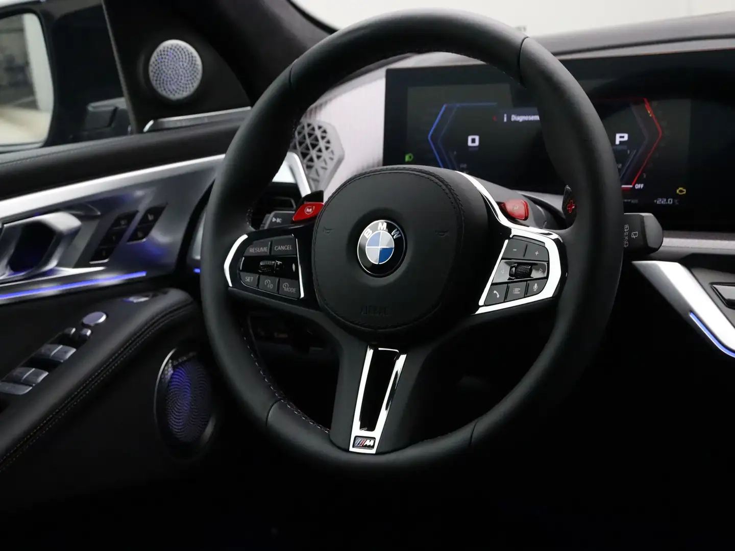BMW XM PHEV Label Red Blauw - 2