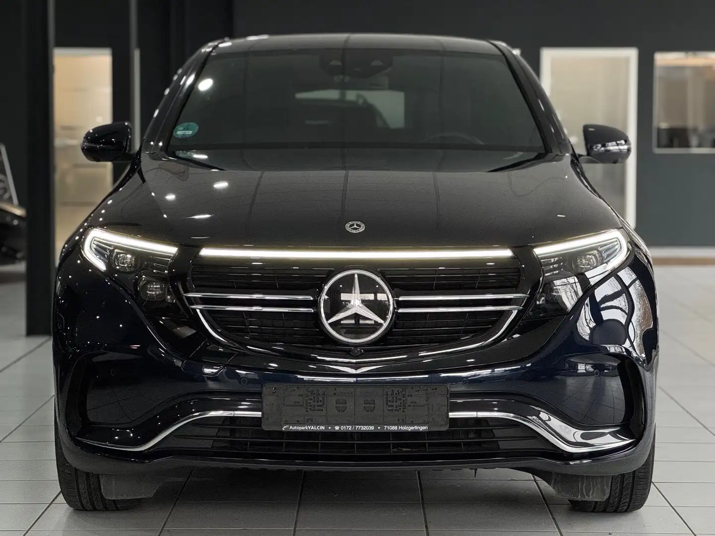 Mercedes-Benz EQC 400 400 4M *AMG-LINE*TRITT*360°CAM*AHK*MMRY* Bleu - 2