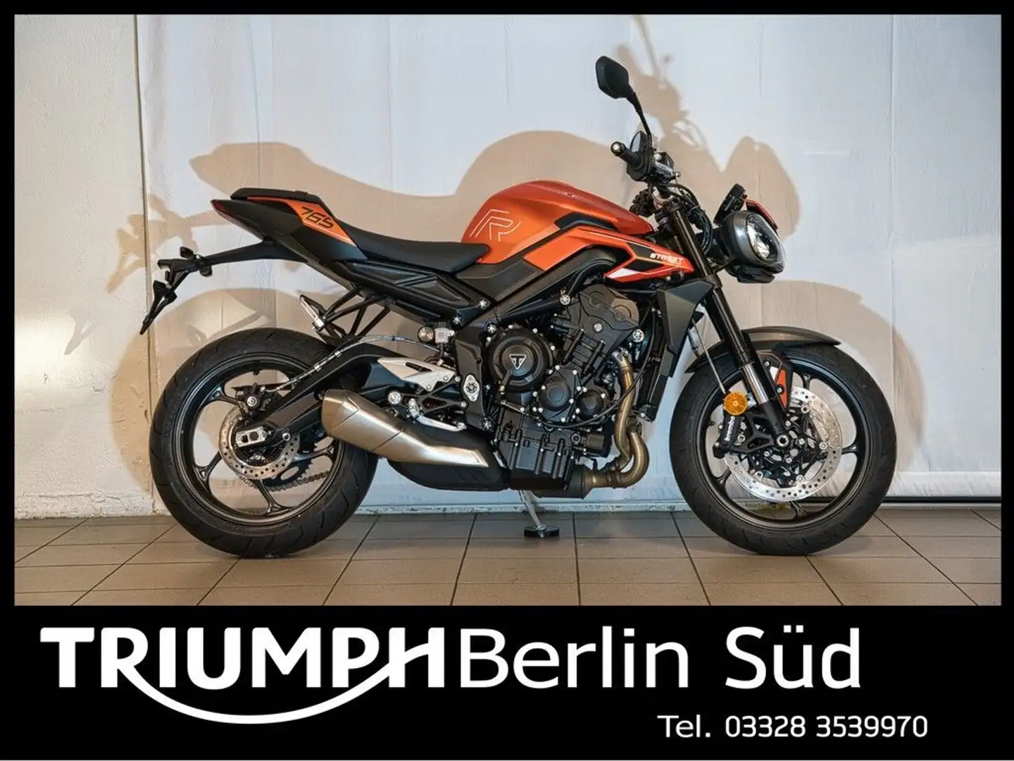 Triumph Street Triple R Orange - 1