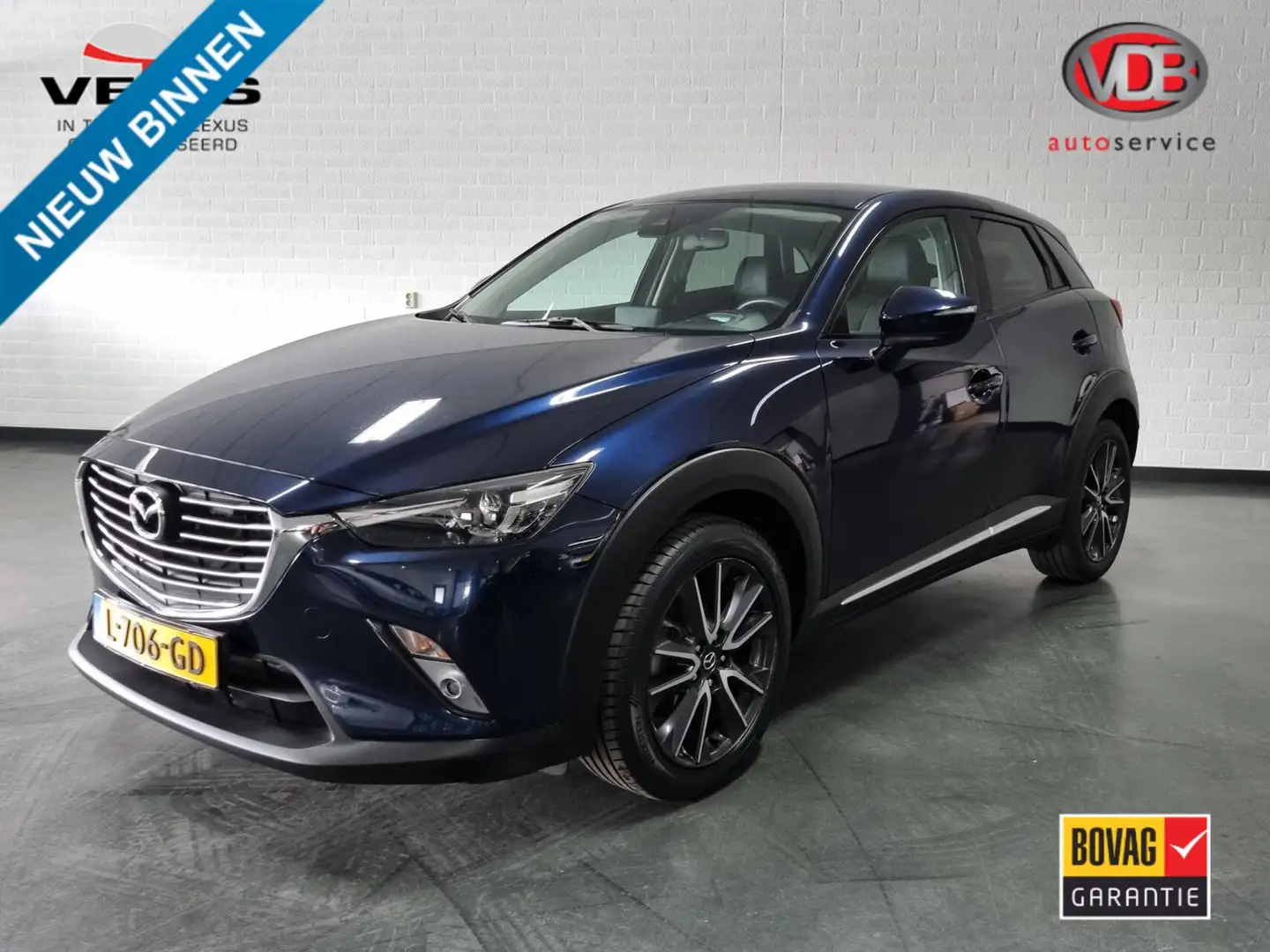 Mazda CX-3 2.0 SkyActiv-G 120 GT-M Line Blauw - 1