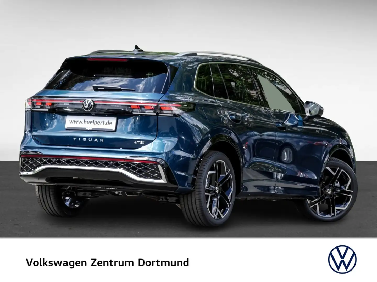 Volkswagen Tiguan 1.5 R-LINE DSG PANO LM20 AHK MATRIX-HD Bleu - 2