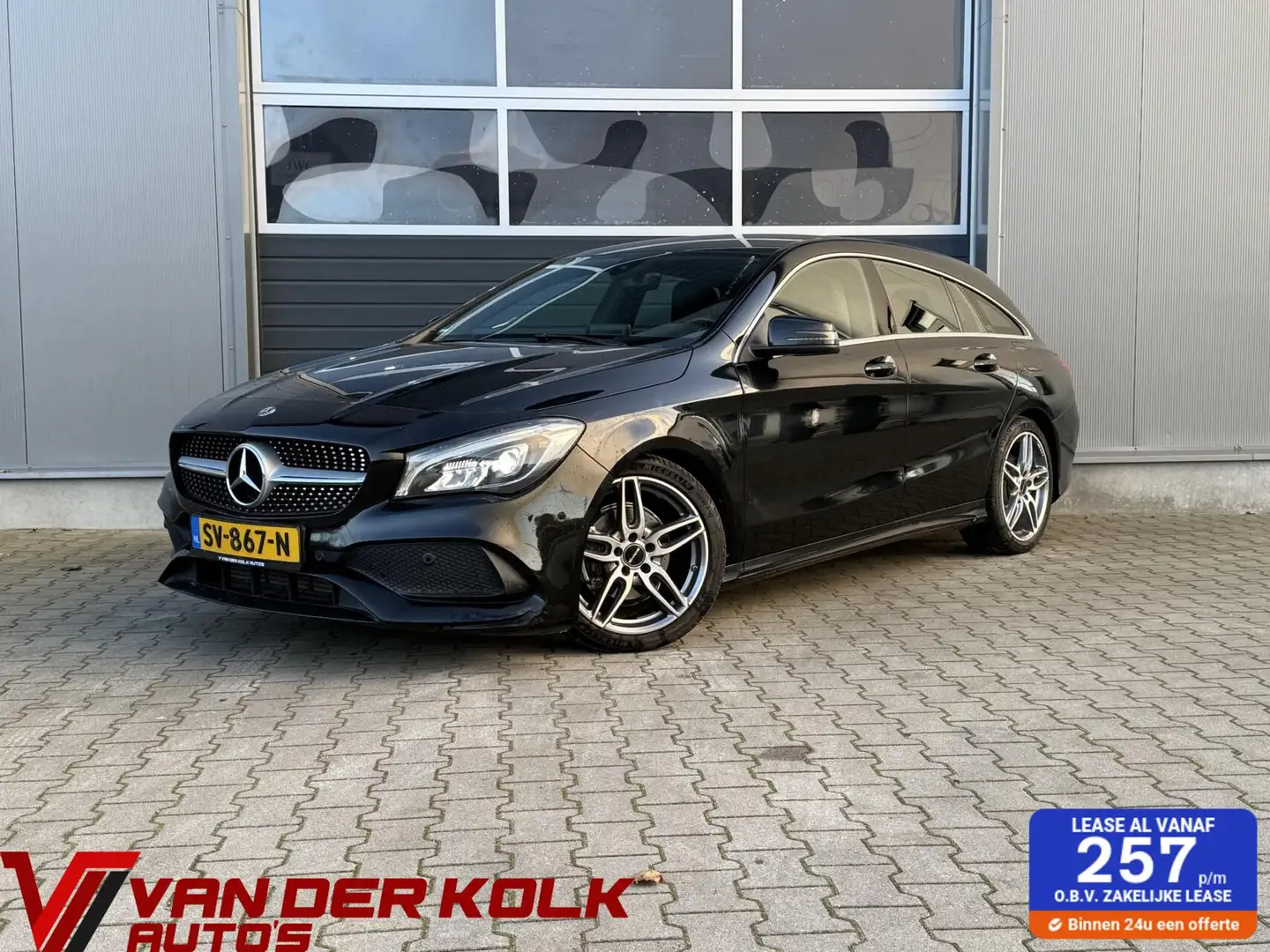 Mercedes-Benz CLA 180 Shooting Brake AMG Pakket Alcantara/Leder Xenon Ca Schwarz - 1