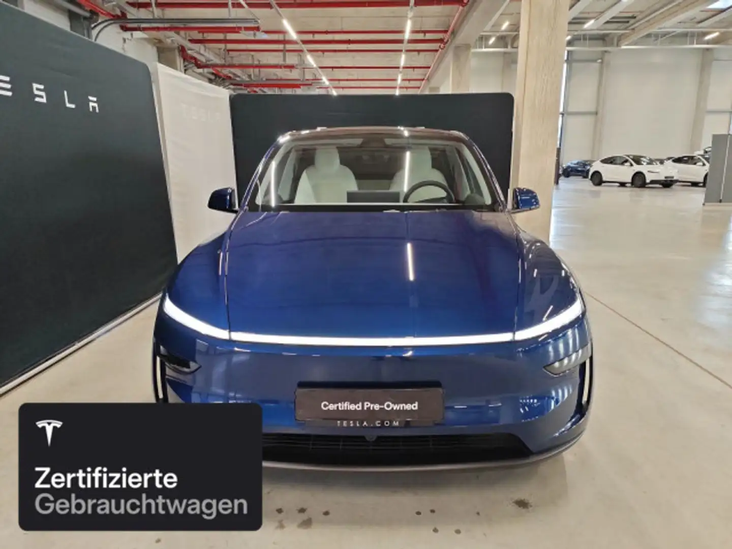 Tesla Model Y Long Range AWD Blau - 2