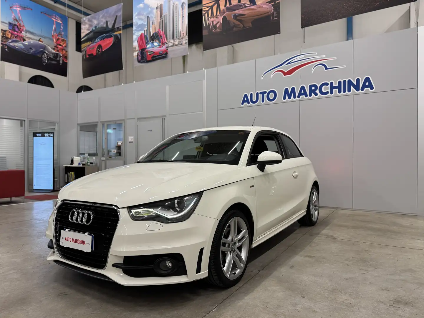 Audi A1 1.4 tfsi Ambition S-TRONIC Bianco - 1
