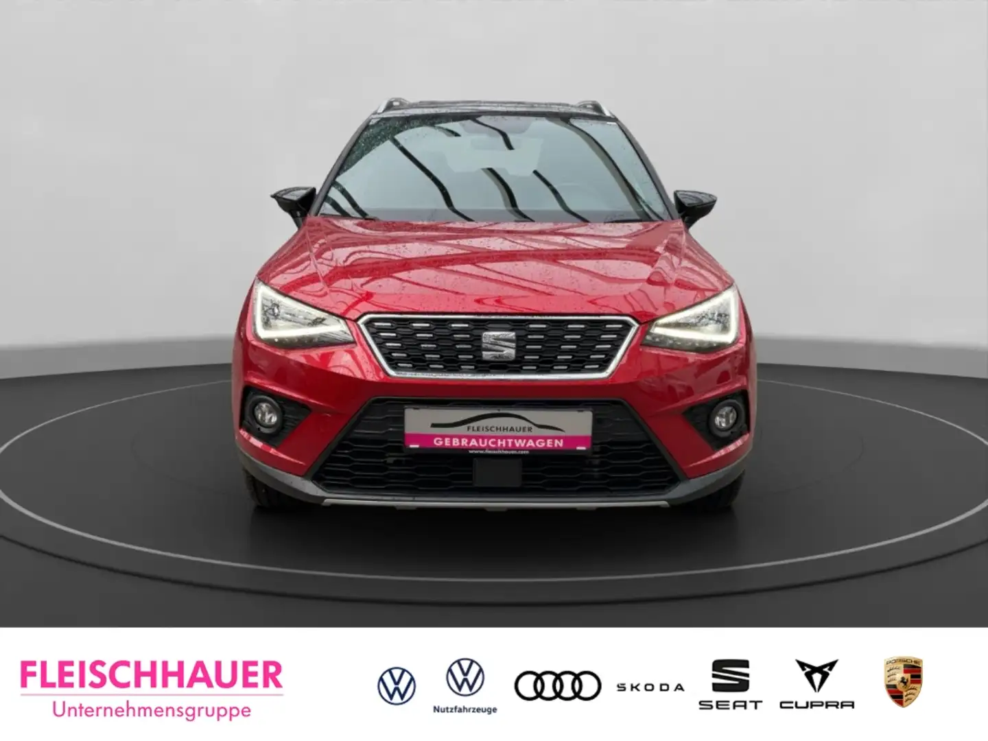 SEAT Arona 1.6 TDI Navi LED ACC Apple CarPlay Klima Rot - 2