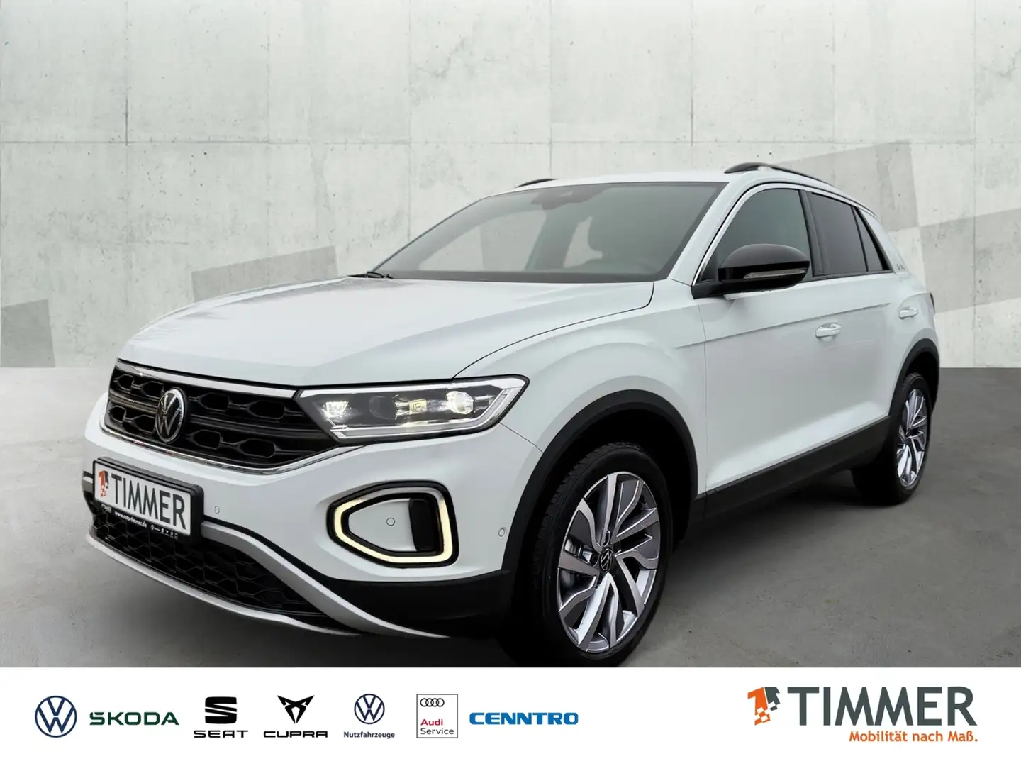 Volkswagen T-Roc GOAL 1.5 l TSI OPF 150 PS Weiß - 1