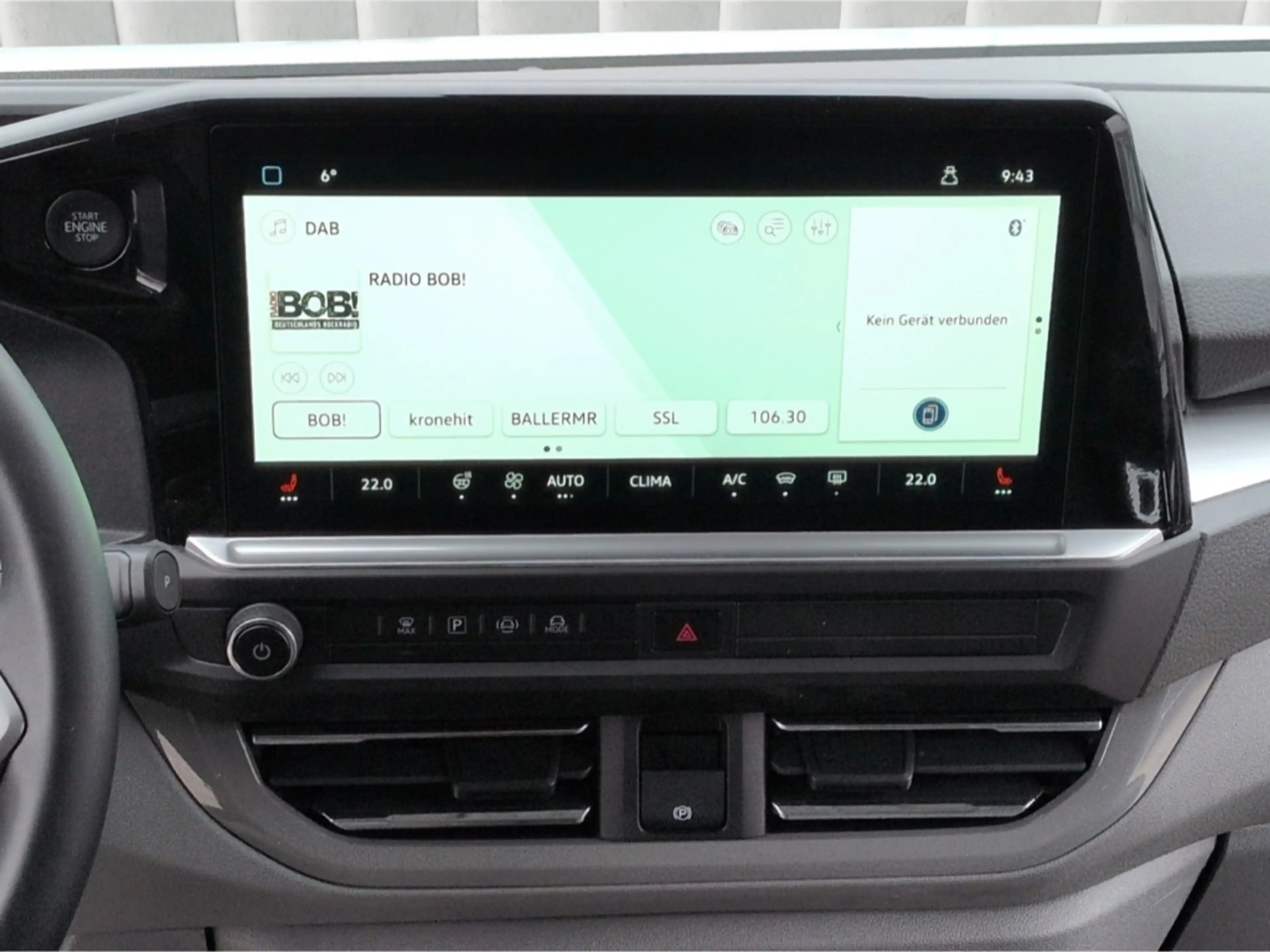 Volkswagen T7 Caravelle LR Life 9Sitze TDI*Autom Temp R-Kam — photo 7