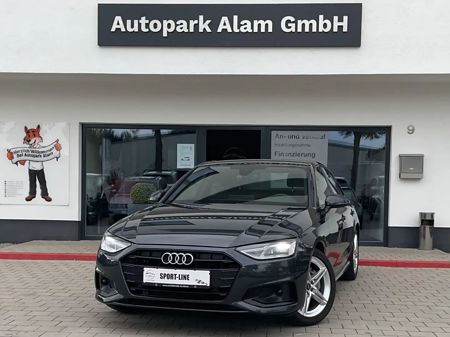 Audi A4 Lim. 40 TDI advanced S-Tronic Lane Optik RFK Grau - 1