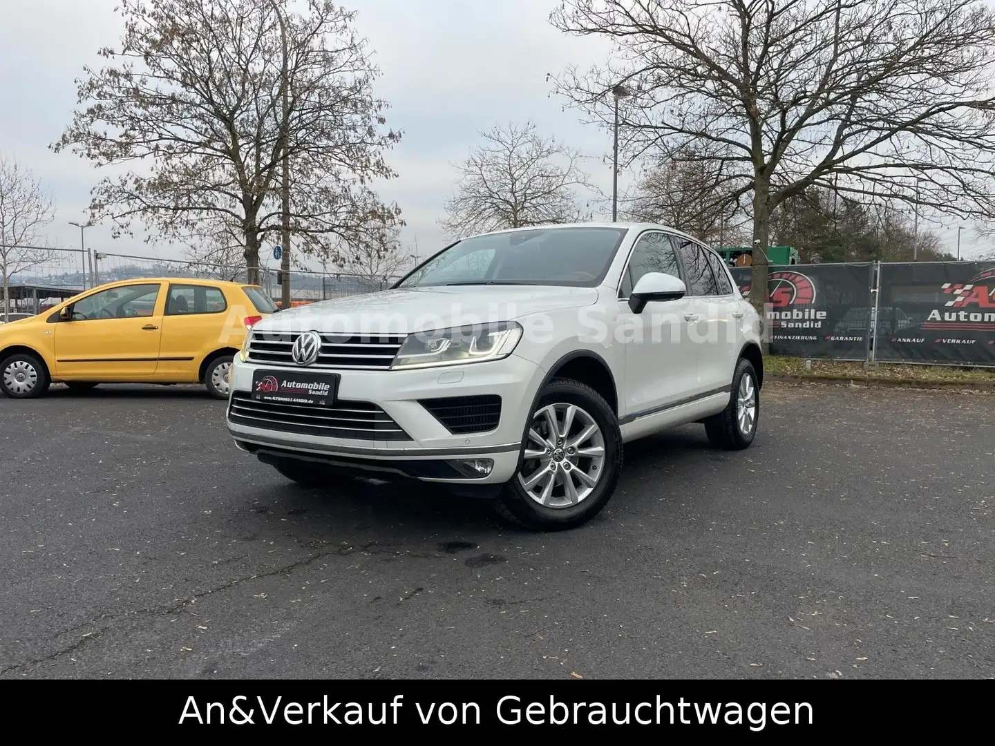 Volkswagen Touareg V6 TDI BMT*Start-Stopp 4Mot*Pano*AHK Blanco - 1