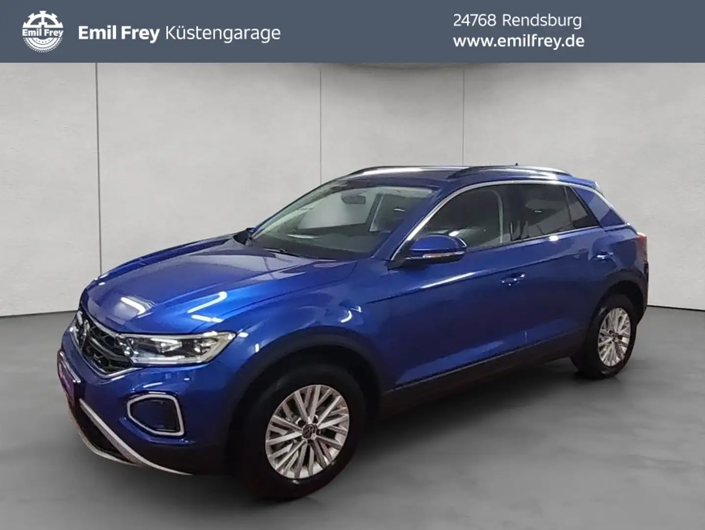 Volkswagen T-Roc 1.0 TSI OPF Life Blau - 1