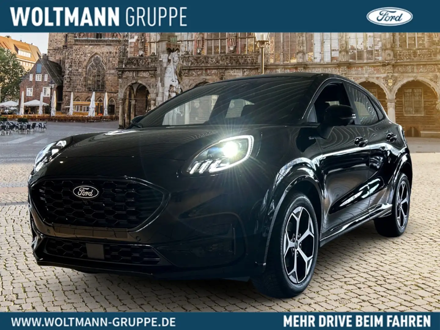 Ford Puma ST-Line X 1.0 EcoBoost Mild Hybrid Navi Digitales Negro - 1