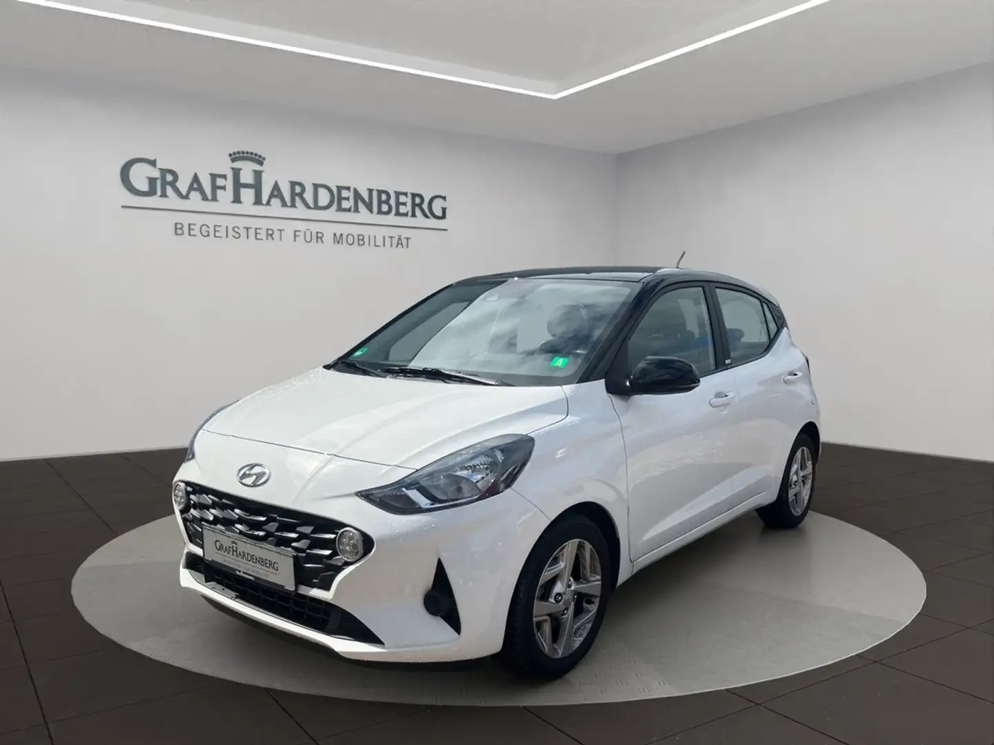 Hyundai i10 1.2 Benzin 5-Gang SHZ/PDC/Klimaauto. Blanc - 1