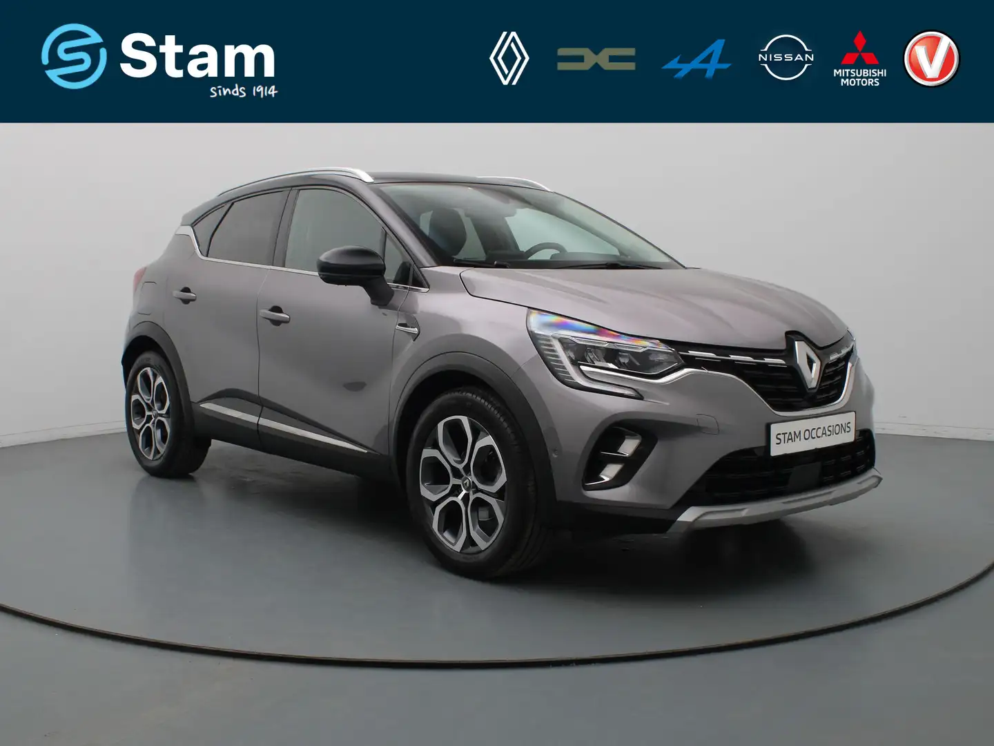 Renault Captur 101pk TCe Edition One BOSE | 360° Camera | Cruise Grijs - 1