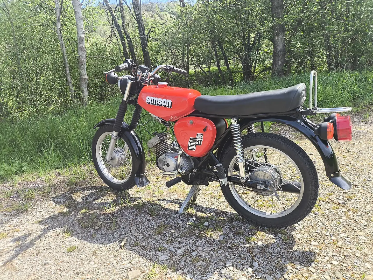 Simson S 51 B Rojo - 1