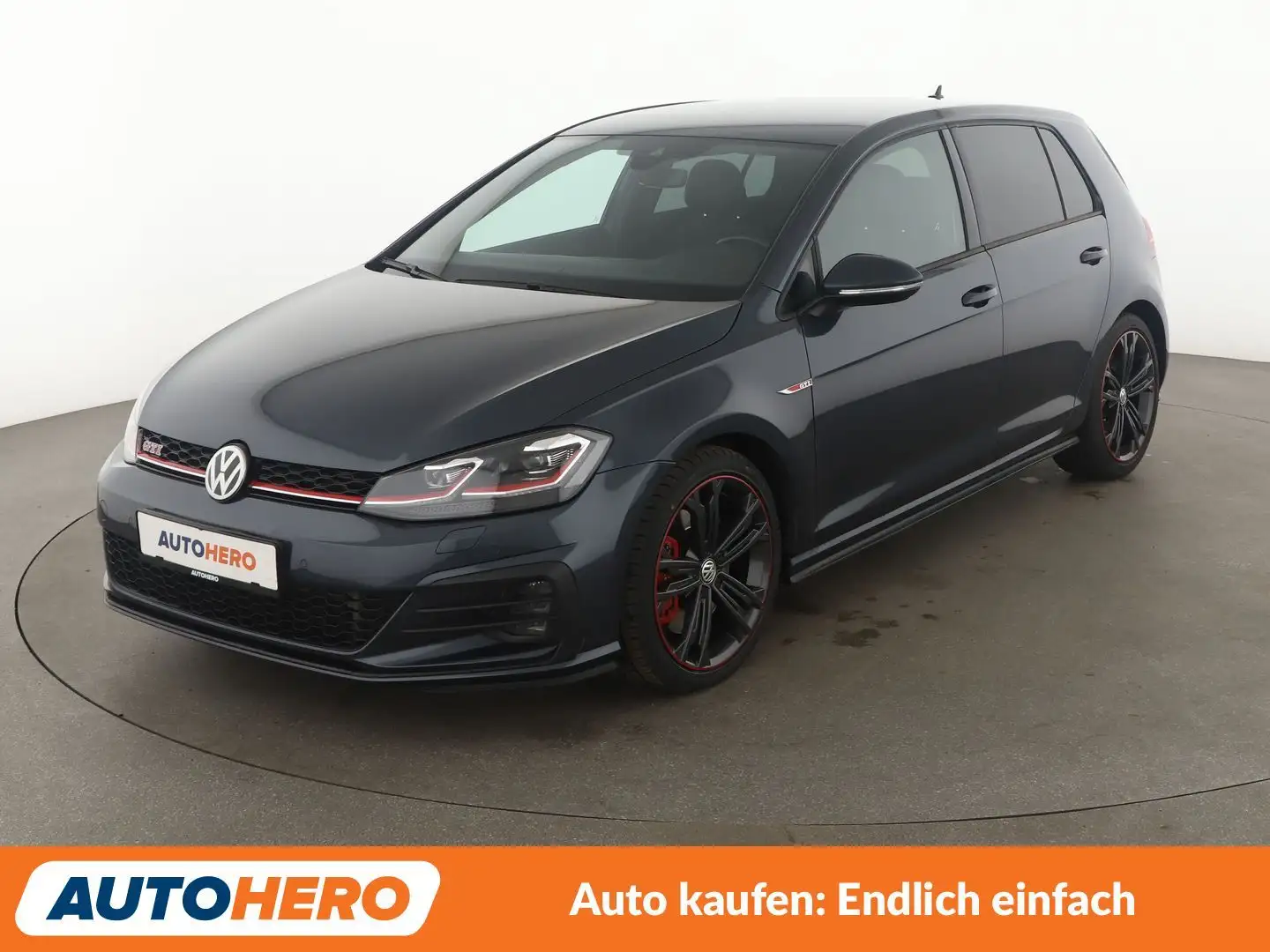 Volkswagen Golf GTI 2.0 TSI GTI Performance BM Aut.*NAVI* Bleu - 1