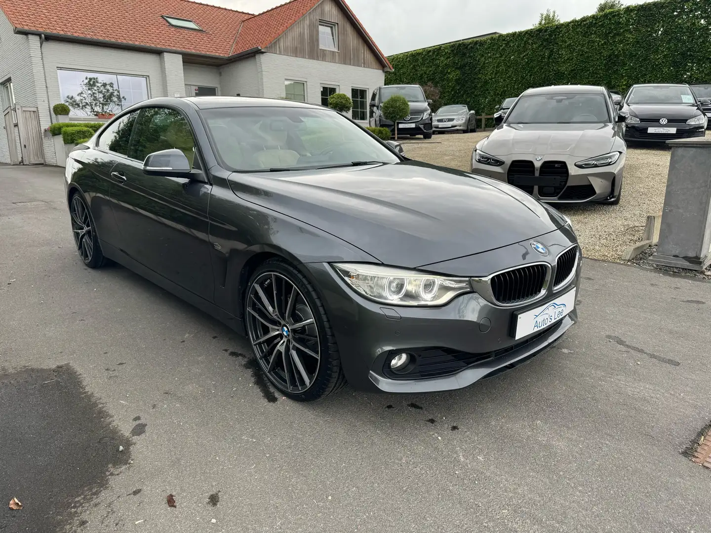 BMW 420 420i Coupe/premium selection/nieuwstaat/1eigenaar Grijs - 2
