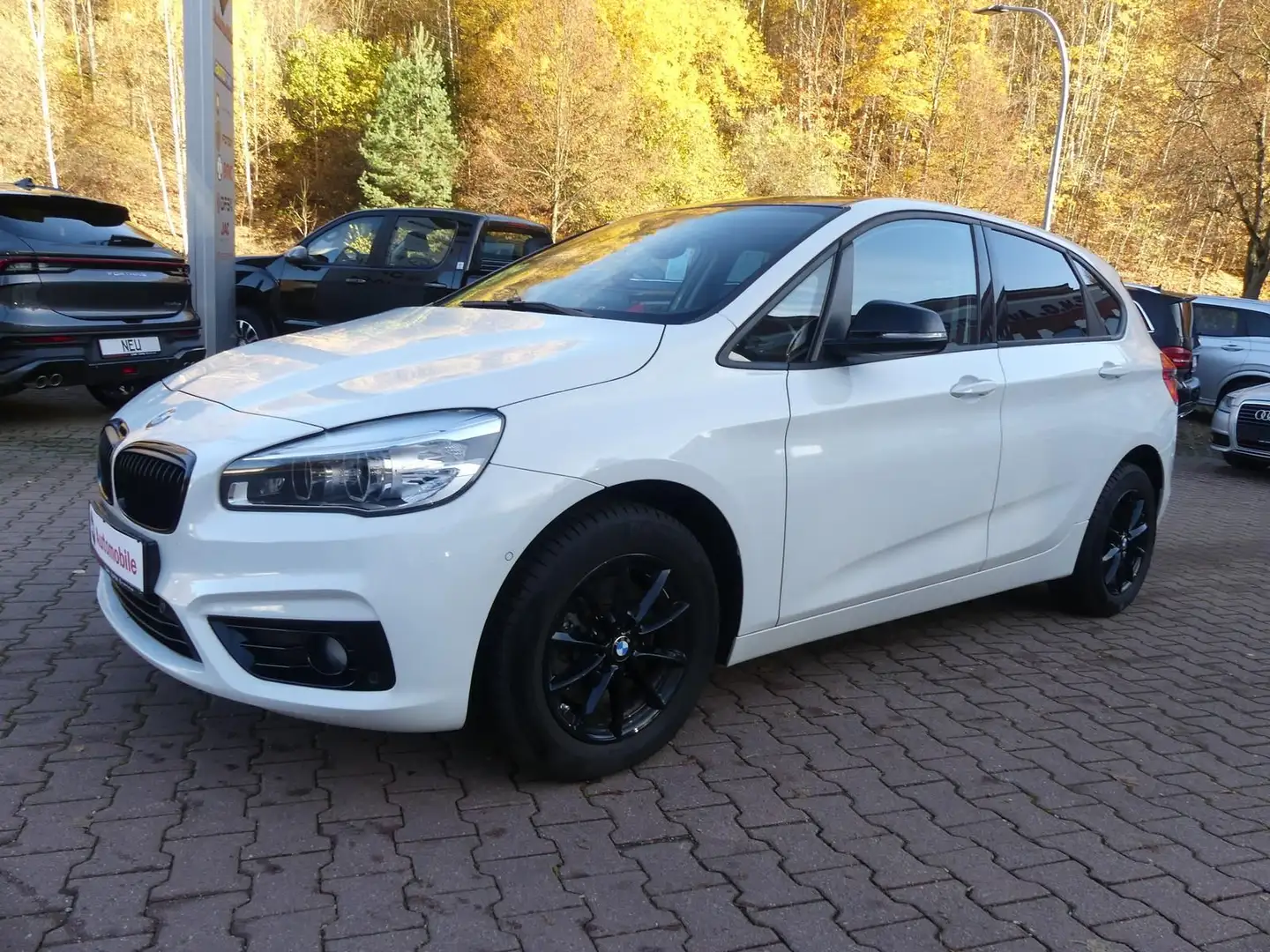 BMW 220 220i Advantage 2.0*PDC*Automatik*Pano*Klimaauto Weiß - 1