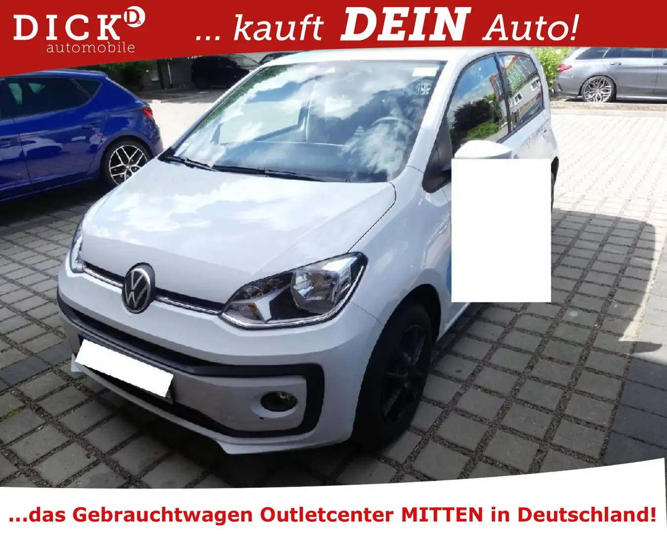 Volkswagen up! 1.0i  NAVI/DAB/SHZ/LM FELGEN Weiß - 1