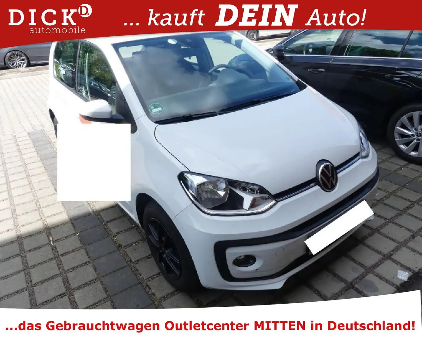 Volkswagen up! 1.0i  NAVI/DAB/SHZ/LM FELGEN Weiß - 2