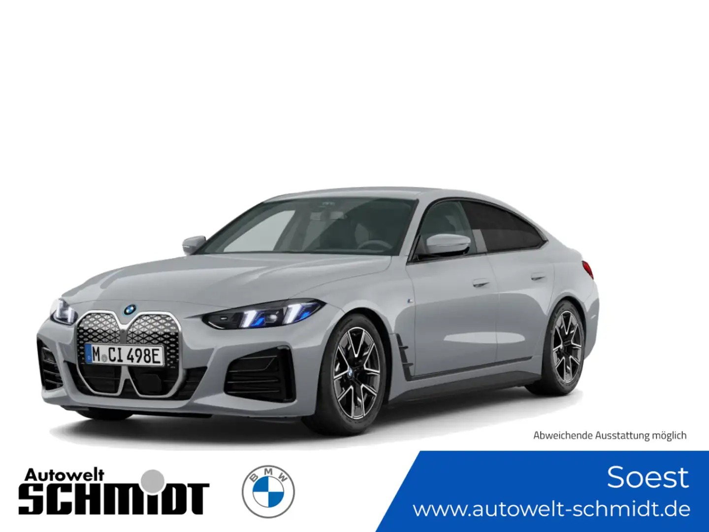 BMW i4 xDrive40 Navi Bluetooth PDC Klima Grau - 1