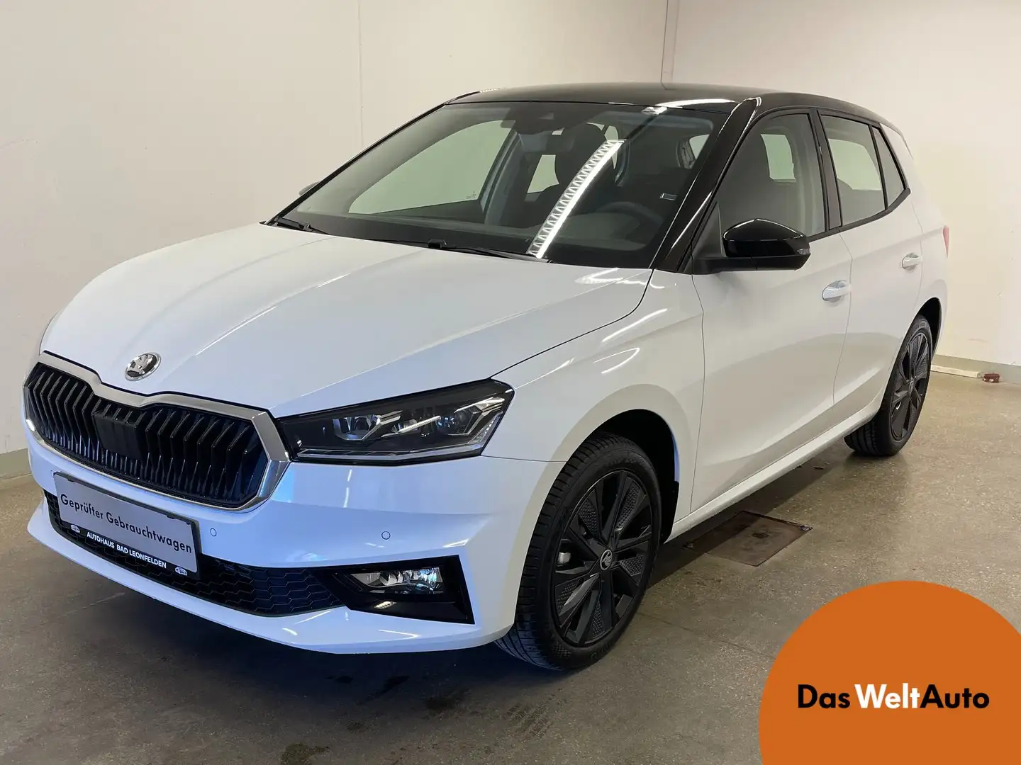 Skoda Fabia Selection TSI DSG Blanc - 1