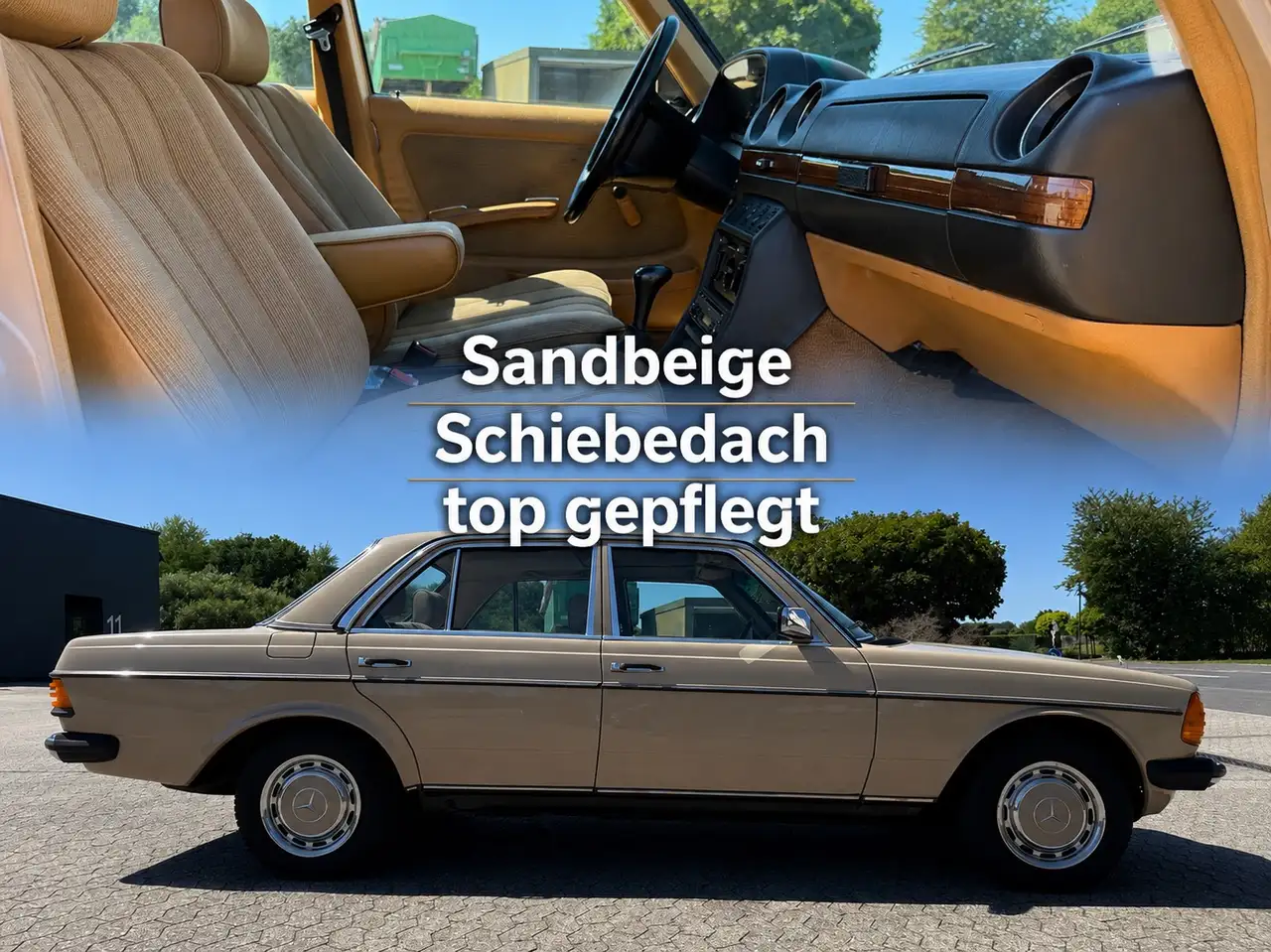 Mercedes-Benz 230 W123 Restauriert H- Kennzeichen Tausch Möglich, foto 1