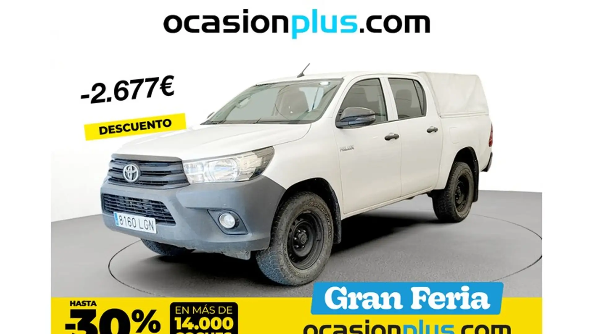 Toyota Hilux Cabina Doble GX Wit - 1