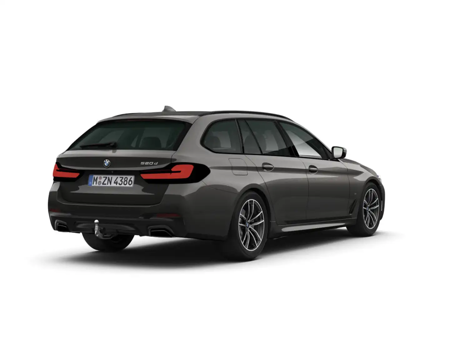 BMW 520 d Touring M-Sport FACEL. AHK HUD LASER LED Grau - 2