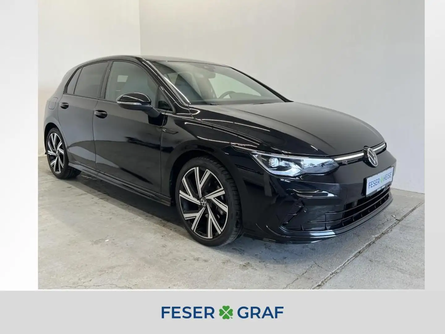 Volkswagen Golf R-Line 1.5 eTSI DSG/LED/Rear View/App-Connect/Sitz Schwarz - 1