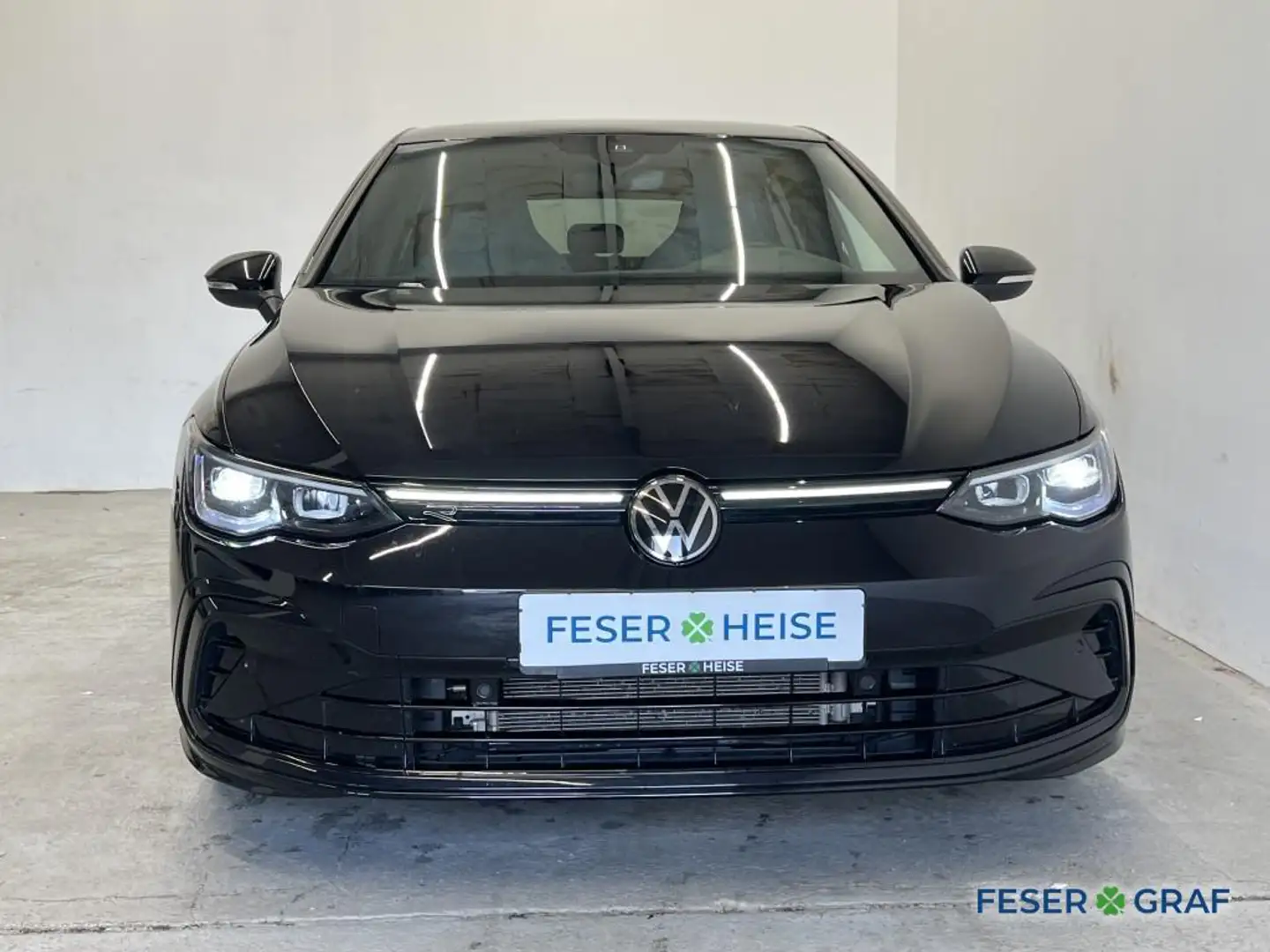 Volkswagen Golf R-Line 1.5 eTSI DSG/LED/Rear View/App-Connect/Sitz Schwarz - 2