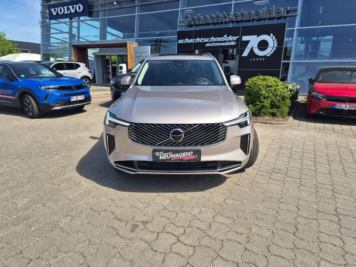 Volvo XC90 T8 AWD Ultra Bright+Luft+HUD+Akustik+BowersWilkins Bej - 2