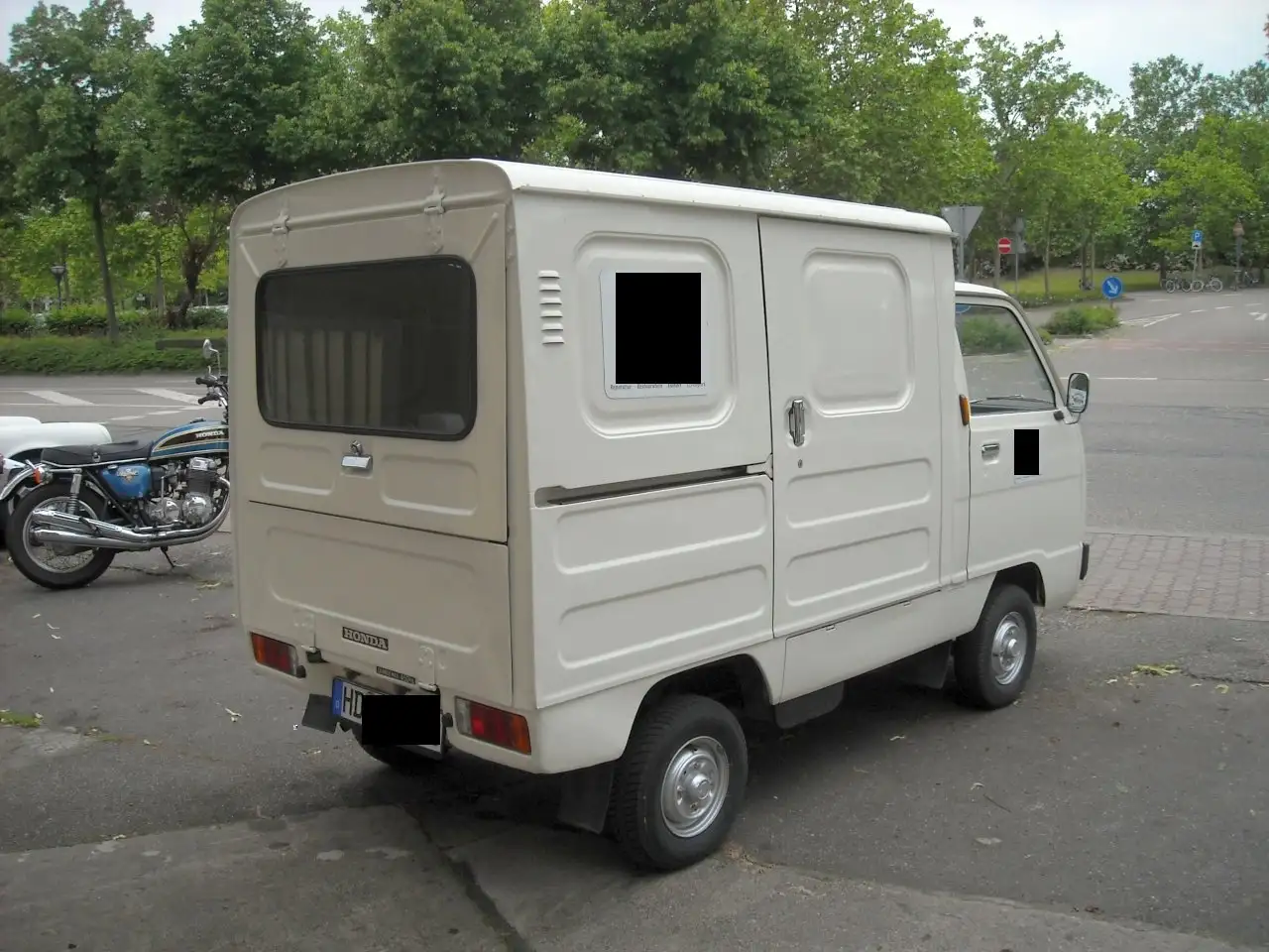 Honda Oldtimer Honda Acty TN 360 panel van Top kei car, foto 2