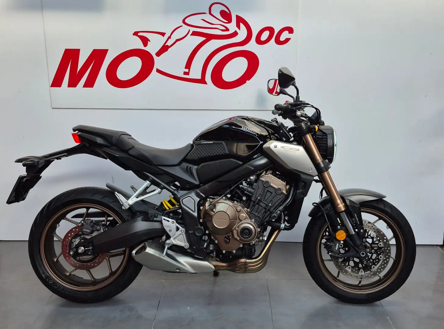 Honda CB 650 VENDU R ***MOTODOC.BE***SOLD Zwart - 1