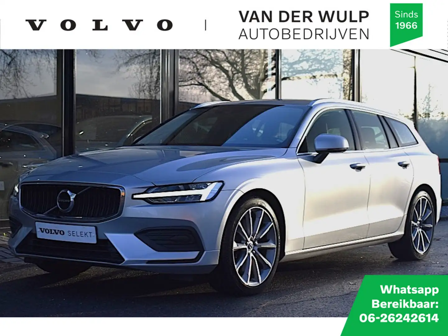 Volvo V60 T5 250pk Momentum | Climate | Leder | ACC & BLIS | Gris - 1