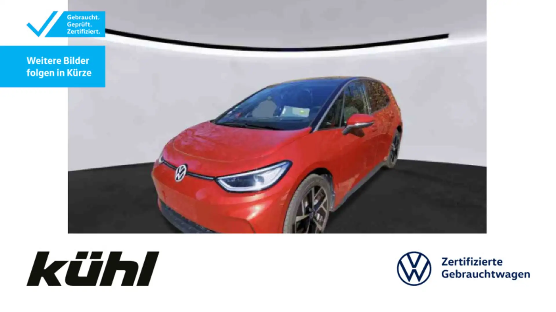 Volkswagen ID.3 Pro S IQ.Light ACC DCC HuD 360° App Navi Rot - 1