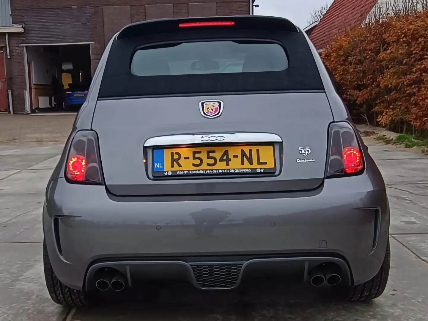 Fiat 500 Abarth 1.4 T-Jet Abarth Competizione Plateado - 2