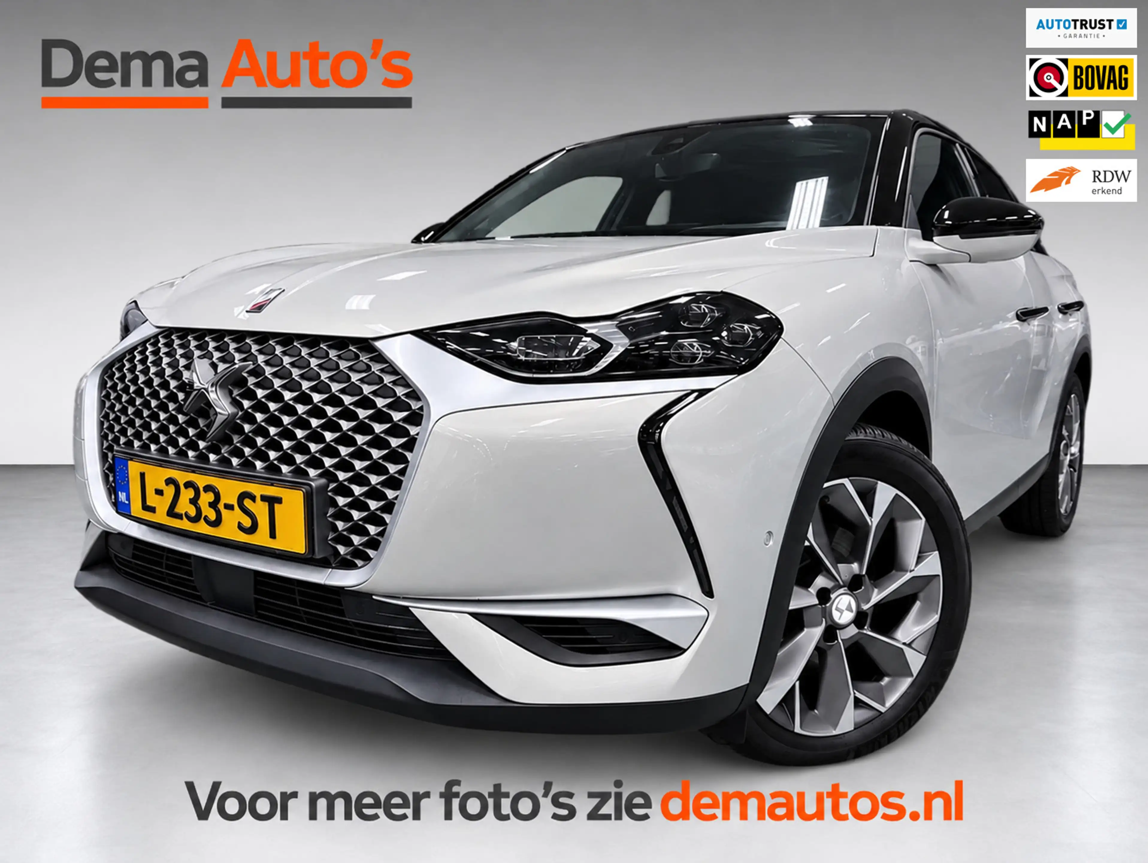 DS Automobiles DS 3 Crossback E-Tense Grand Chic 50 kWh LEDER/NAVI/CAM/DAB/CARPL